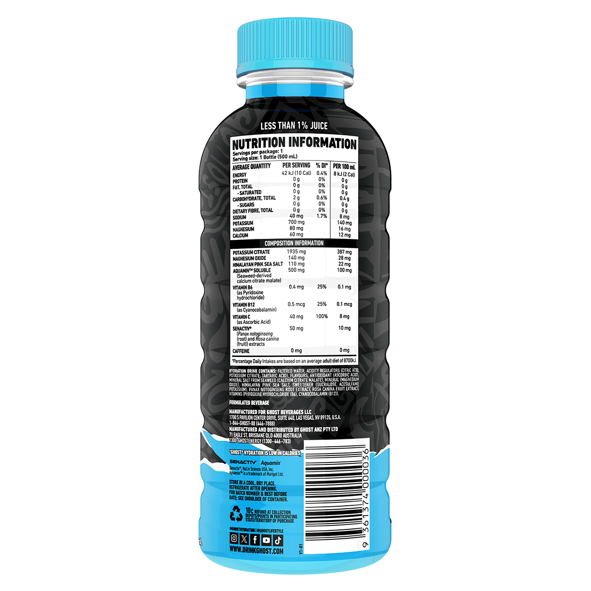 Ghost Hydration RTD