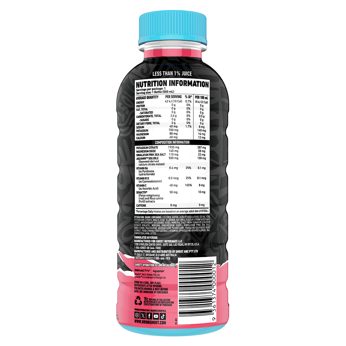 Ghost Hydration RTD