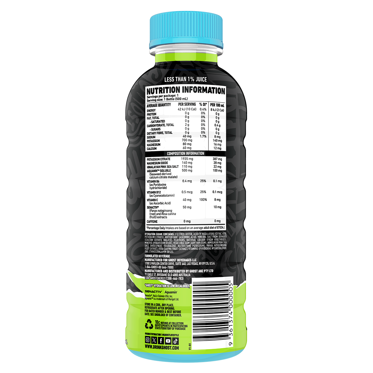 Ghost Hydration RTD