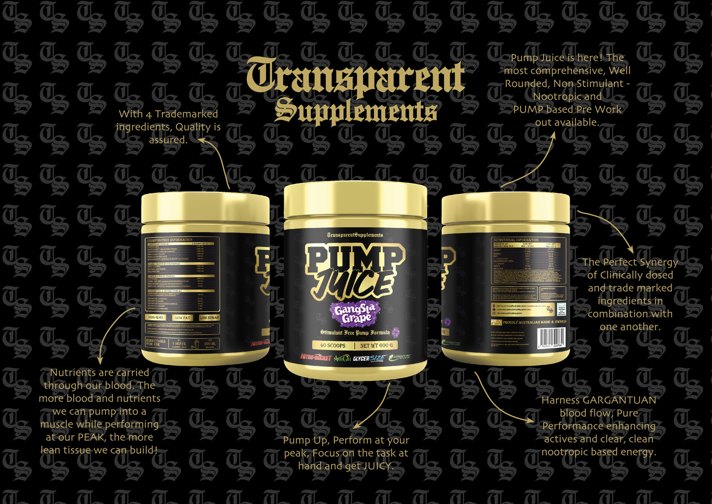 Transparent Supplements Pump Juice