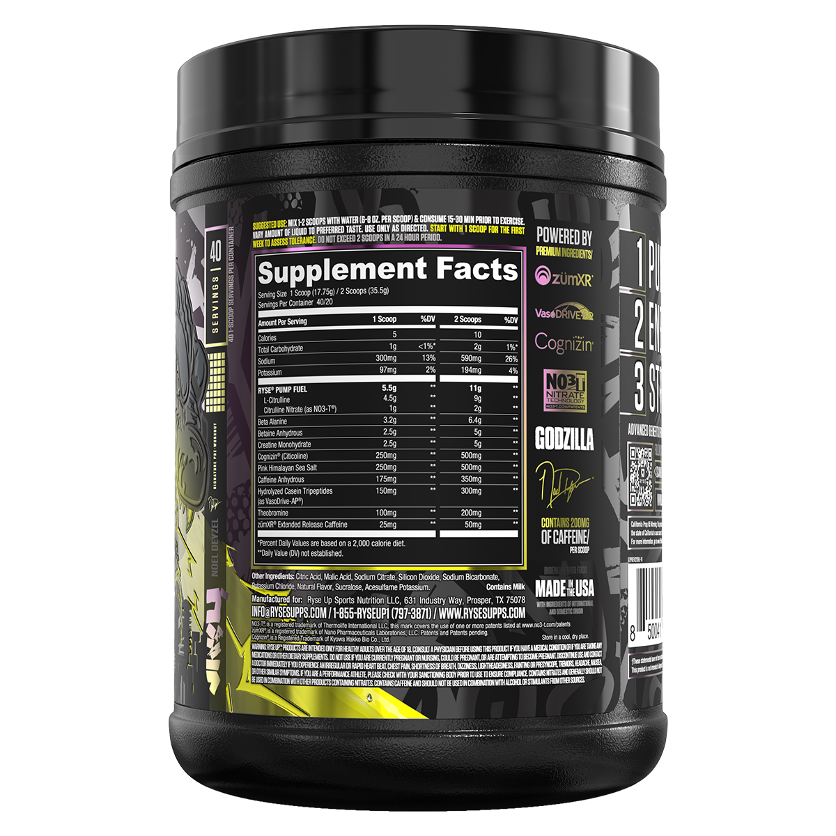 Ryse Godzilla Pre-Workout