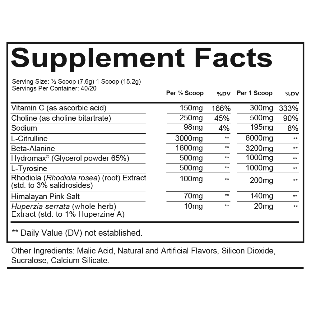 Redcon1 Total War PUMP
