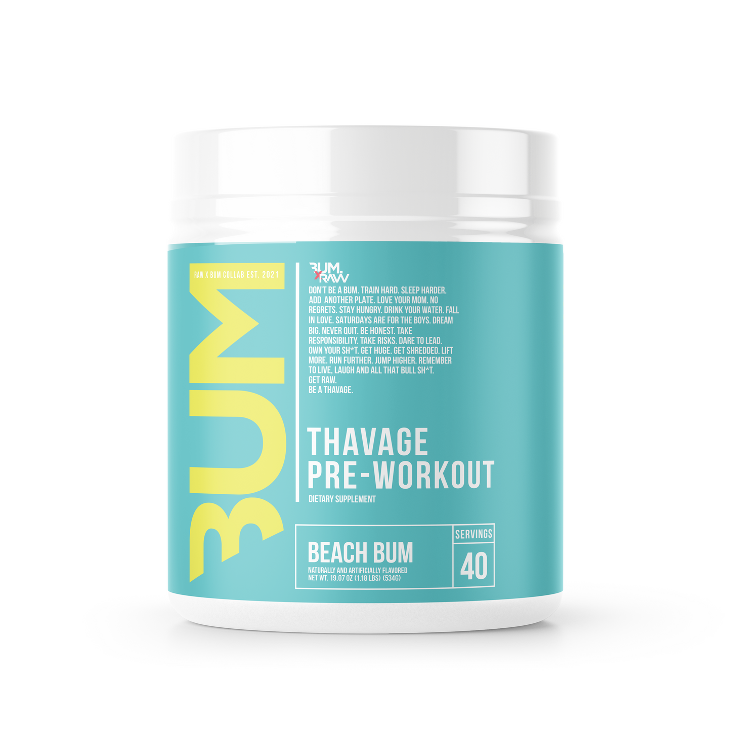 Raw Nutrition THAVAGE