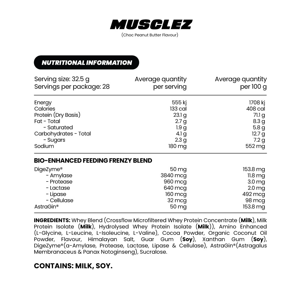 Zombie Labs MUSCELZ (Whey Blend)