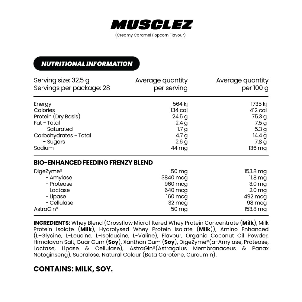 Zombie Labs MUSCELZ (Whey Blend)