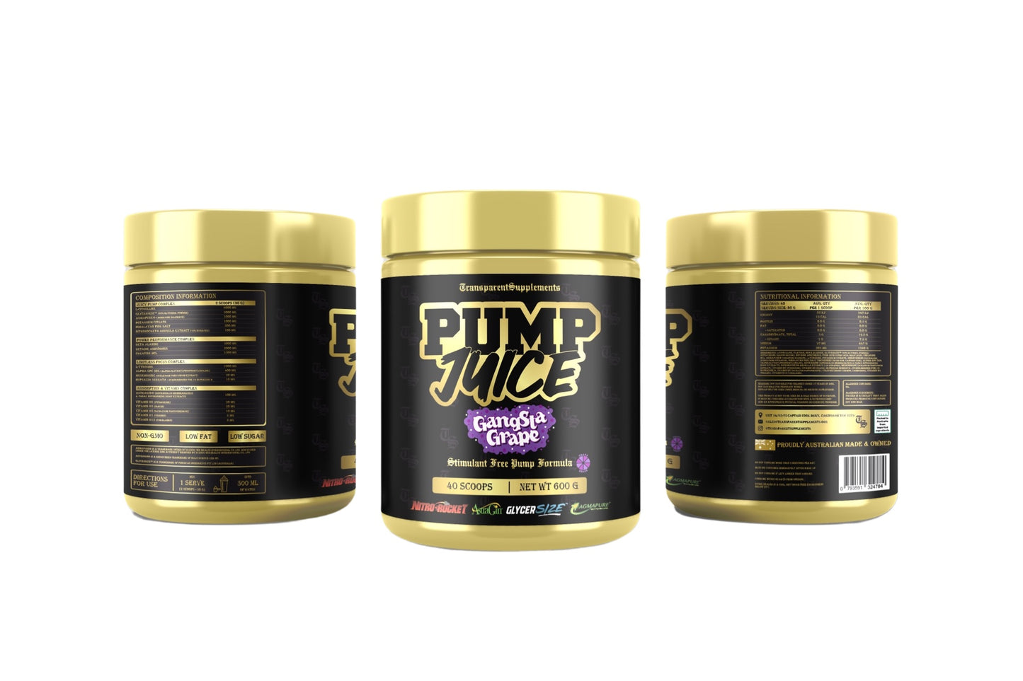 Transparent Supplements Pump Juice