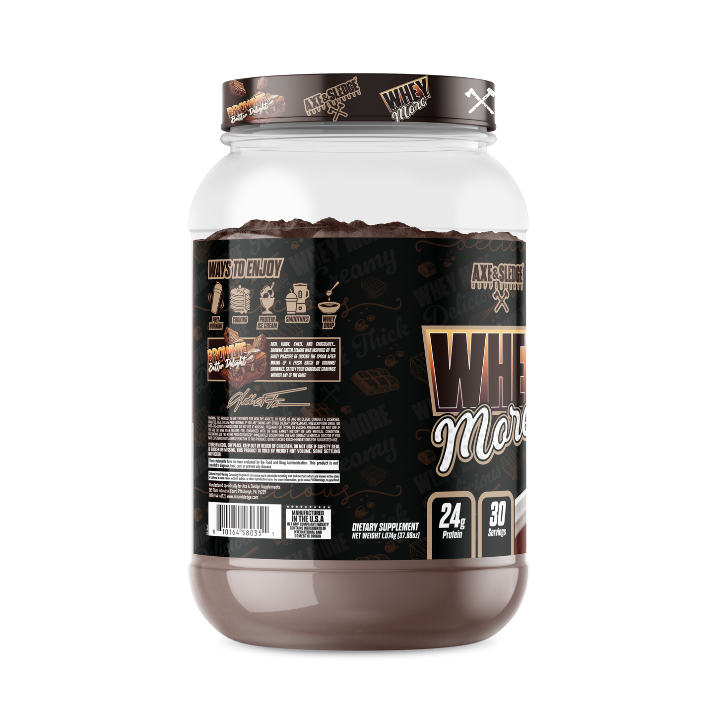 Axe and Sledge Whey More