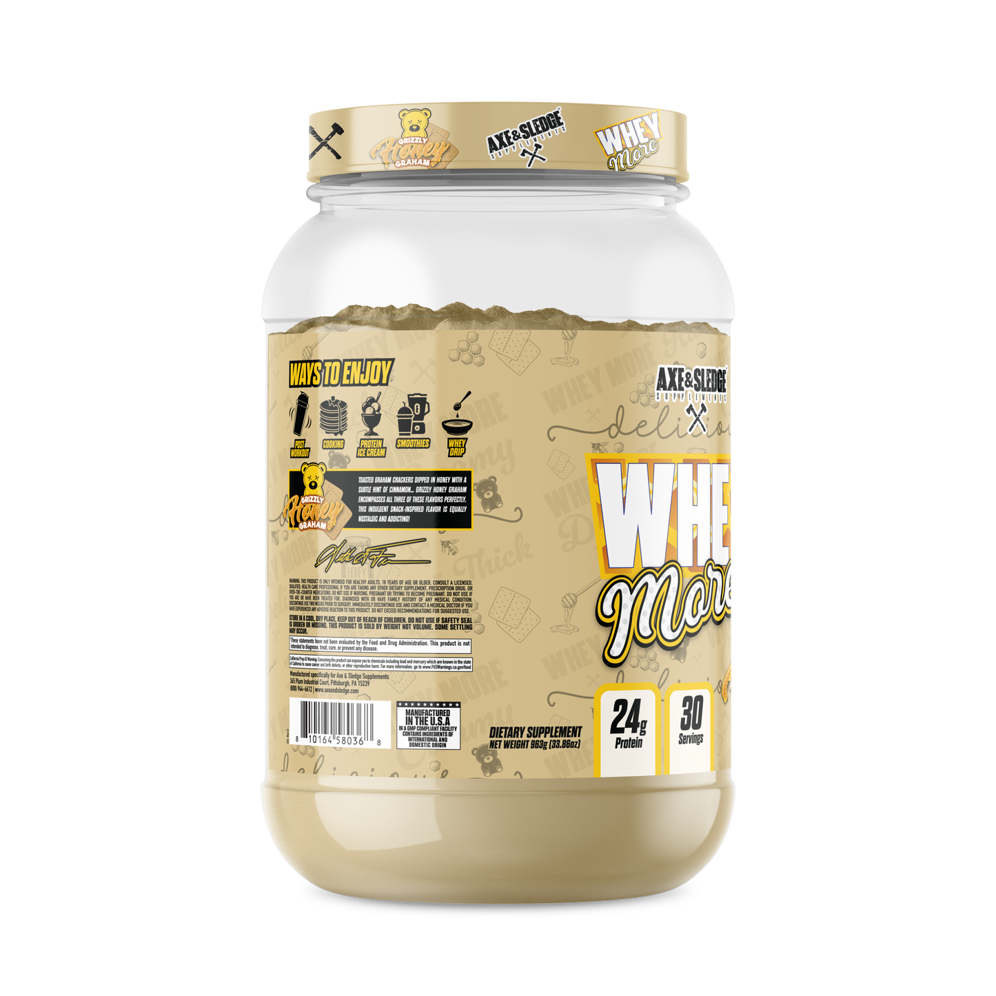 Axe and Sledge Whey More