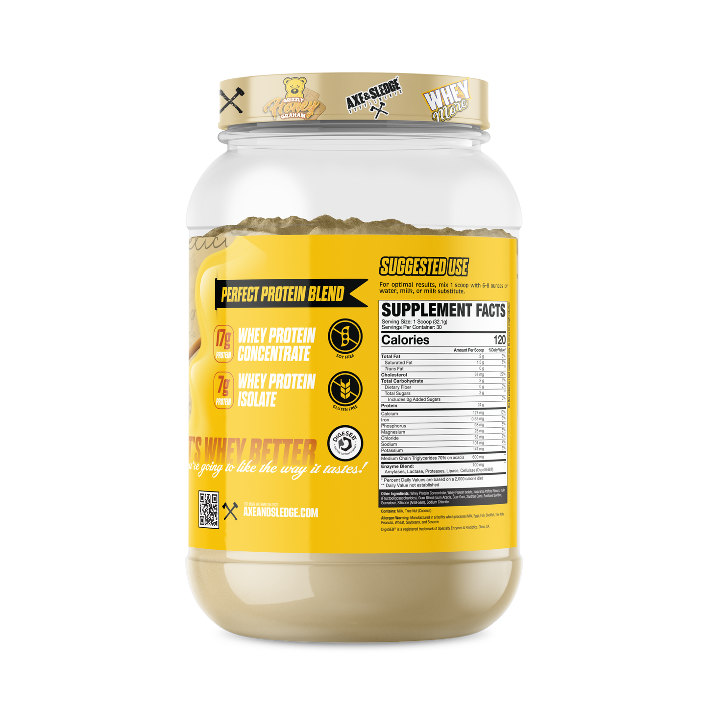 Axe and Sledge Whey More