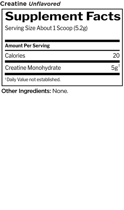 Rule 1 Creatine