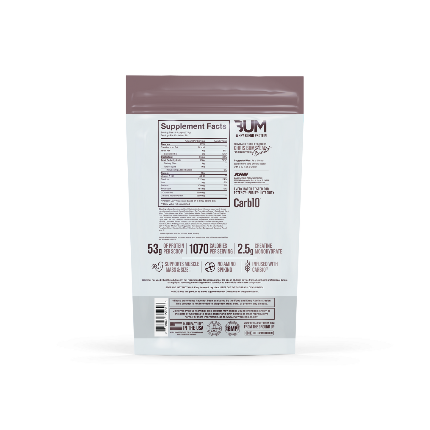 BUM Mass Gainer